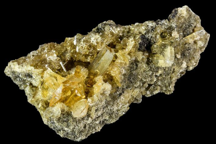 Selenite Crystal Cluster (Fluorescent) - Peru #108610